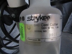 Stryker Model 848 Cast Saw – Biomed Tested