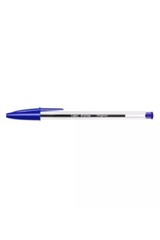 Lot of 8 BLUE Bic Cristal Ballpoint Pens 1.6mm, Xtra-Bold