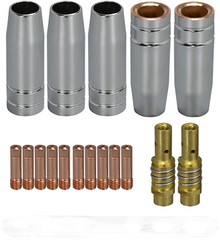 Tip Diffuser Nozzle Parts fits Vulcan MIGMax 140 215 Welder 63616 63617 17-pk