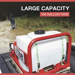 NorthStar Skid Sprayer, 100-Gallon Capacity, 160cc Honda GX160 Engine