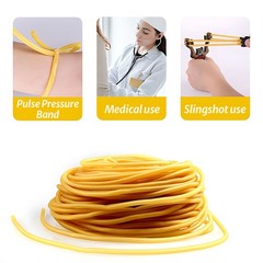 Highly Elastic Natural Latex Rubber Tube for Catapults, Surgical, Catapulting