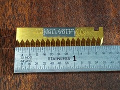 Advent Thread Mill ATM-410A115NPTF Carbide Insert 11.5 Pitch Neutral Rake NPTF