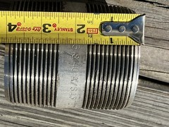 3″ X 4″ Threaded NPT Pipe Nipple 304 Stainless Steel