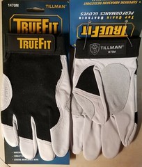 Tillman TrueFit Top Grain Goatskin Performance Gloves 1470M- Medium Lot of 2