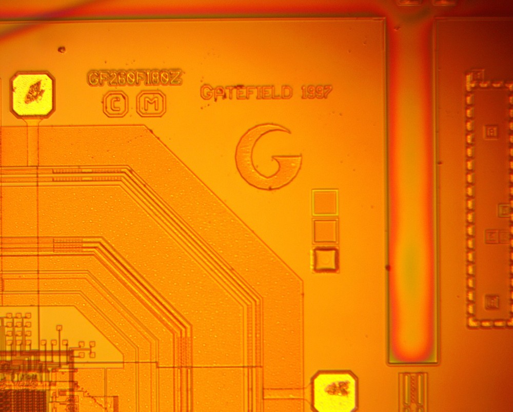 6” Silicon wafer GateField ProASIC FPGA Wafer (Late 1990s) – Rare Pre-Actel.
