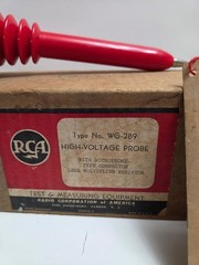 RCA Vintage High Voltage Probes WG-289