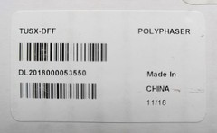 NEW POLYPHASER TUSX-DFF IN-LINE EMP BULKHEAD COAXIAL SURGE PROTECTOR