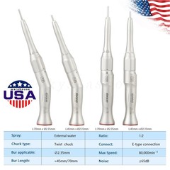 Dental Surgical Straight Handpiece 1:1 1:2 Oral Surgery 20 Degree External /Nose