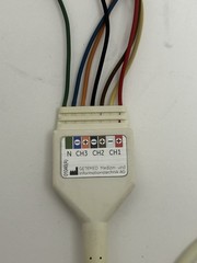 GE SEER 1000, 48 Hour Digital Holter Recorder W/ 2067634-020 7-Lead Snap Cable