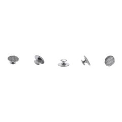 100 Pcs/10packs Dental Orthodontic Lingual Buttons Bondable Round Base Mesh