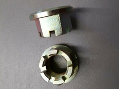 OEM Arctic Cat Heavy Hex Flange Castle Nut 1022 Steel M22x1.5 (2pc)