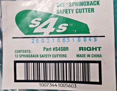 PACIFIC HANDY CUTTER 12-PACK Right Handed Cutter S4SBR
