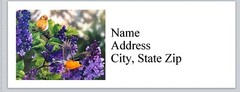 Personalized Address Labels Flowers Birds Buy 3 get 1 free (bx 885)