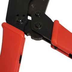 Ratchet Action Coax Cable Connector Crimp Tool F Type BNC RG58 RG59 RG6 RG62