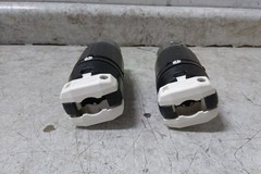 Hubbell CS6365C 2 Pk 125/250VAC 50 A Current Rating Straight Locking Plug