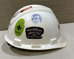 Entergy White V-Gard MSA Hard Hat – Large
