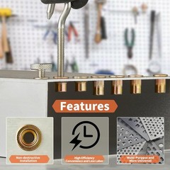 Rivet Nut Installation Tool Set Flat Head Rivnut Threaded Insert Nut Kit SAE …