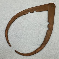 Vintage 6.5” Outside Leg Caliper – Copper With Brass