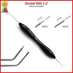 Dental Instrument RGS 1-2 / 3-4 Silicone Handle Depth Dimensions for Restoration