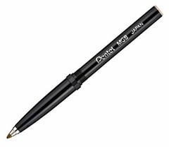 Pentel Cushion Ball Tip Roller Pen Refill, Black (Choose Pack Size) MG8-A