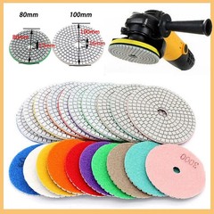 Diamond Polishing Pads 3 or 4 inch Wet/Dry Granite Glass Stone Concrete Marble