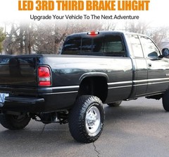 3rd Brake Light LED for 1994-2001 Dodge Ram 1500, High Mount Rear Brake Lights