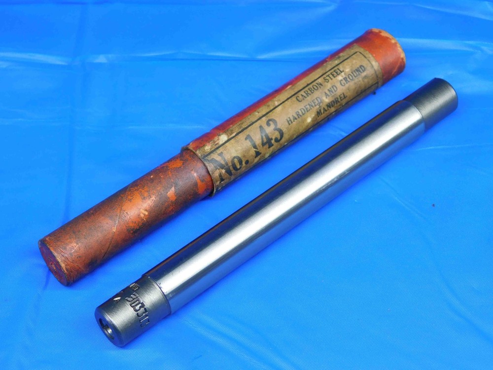 CLEVELAND T.D. CO. 1/2 CARBON STEEL HARDENED AND GROUND MANDREL NO. 143 5″ OAL