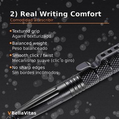 Tactical Pen, Emergency Glass Breaker Pen, Self Defense Pen, Military Pen 2 Pack