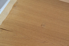 Teak Raw Wood Veneer Sheet 15.5 x 34 inches 1/42nd 42083-76