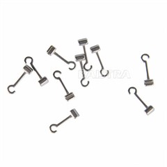 10 Types Dental Orthodontic Crimpable Hook Stops/Short/Long/Left/Right 10pcs/pk