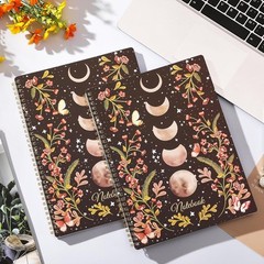 Spiral Notebook – Notebooks Bound with Back Pocket, Lined Journal…