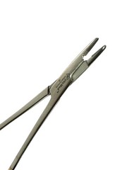 Olsen Hegar Needle Holder 5″ To 7.5″ Serrated With Tungsten Carbide Inserts