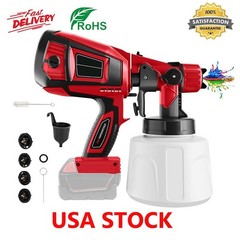 Milwaukee Paint Spray System + 1000ml Bucket (Battery Not Included)