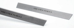 Set of 2 HSS Blades for Lathe Parting Cut off Blade (1/16X11/16X5 Inch) | Genera