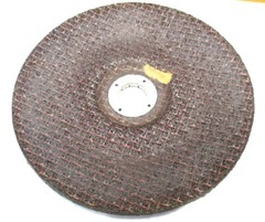 Pacific 7″ x 1/4″ x 7/8″ 24 Grit 8500 RPM Aluminum Oxide Grinding Wheel – 2 PC