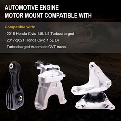 Engine Motor Mount 2016-2021 Honda Civic 1.5L Turbo CVT Auto
