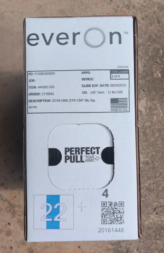 22/4 cable Windy City Wire CMP Plenum P/N 444382-500