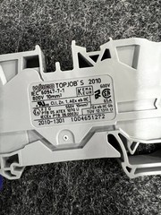 WAGO TOPJOB DIN Rail Mount Terminal Blocks 600V 65A 20-6 AWG Qty 25