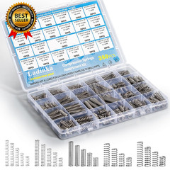 380PCS Stainless Steel Compression Springs Assortment Kit – Small & Tiny Springs