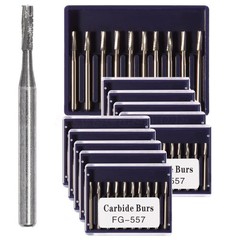 FG 557 Carbide Burs – Friction Grip for High-Speed Handpieces, Type