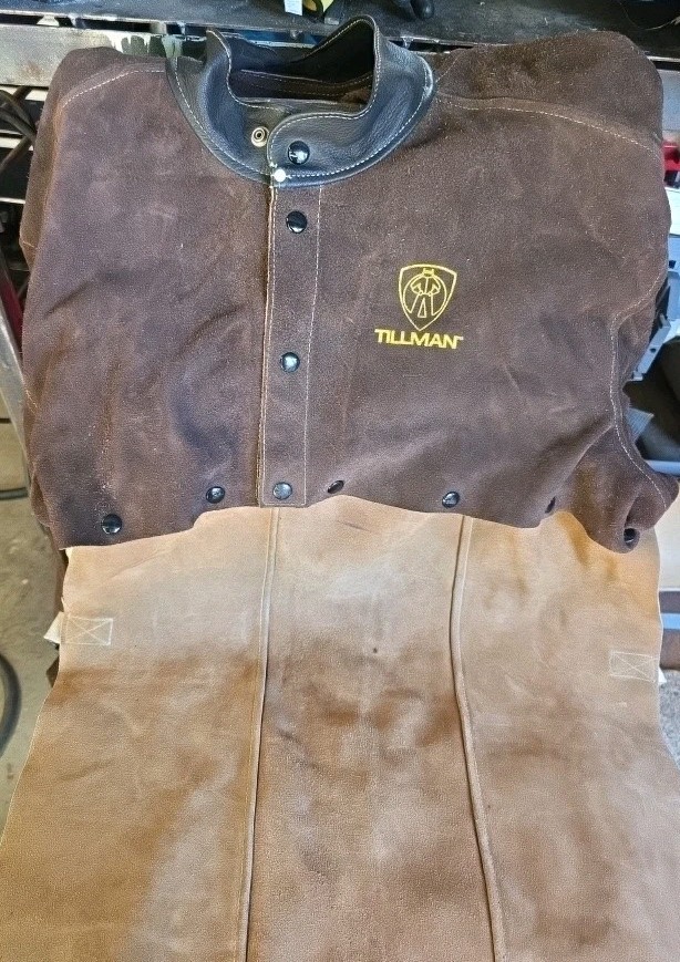 Tillman Premium Side Split Cowhide Welding Cape Sleeve & 18” XXXL