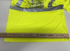 UBS Hi-Vis Yellow/Gray Reflective Short Sleeve Safety Shirt 1X Polyester