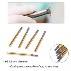 10-100*Dental Tungsten Steel Carbide Crown Cutting Bur For High Speed FG-1958 po
