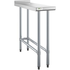 36″W x 12″L Stainless Steel Restaurant Equipment Filler Table with Open Base