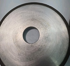 Lot of 2-Standard Diamond 6 “x 1.25” Type 12-Dish Diamond Grinding Wheel – USA-A