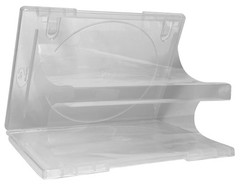 10 PREMIUM STANDARD Clear Blu-Ray 6 Disc Cases 14mm & 100 OPP Bags