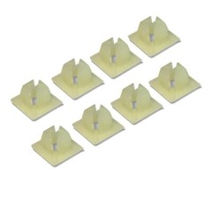 License Plate Screw Insert, #14 Plastic Fits GM Nylon Nut (100 ) Pack)