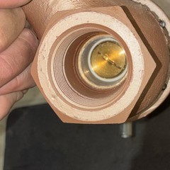 Watts 740 1-1/4in Bronze Water Pressure Reducing Valve, Single Union 40 PSI