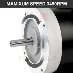 Electric Motor 3HP General Purpose Motor Single Phase 3450RPM 56C 208-230V TEFC