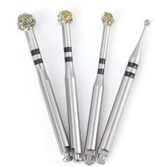 Dental Degranulation Burs Kit Osseous Debridement Soft Tissue Removal Diamond